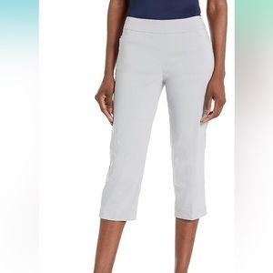 SLIM-SATION Women's Capri, Color Sterling, Size 4